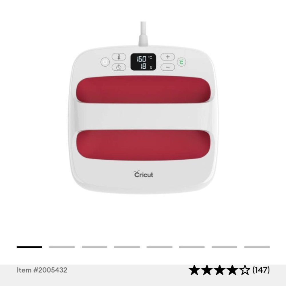 Cricut Easy Press 2 9x9 Raspberry